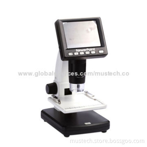 Hot Sell 3.5-inch 5MP LCD Digital Microscope with Jewelers Photo/Video Measurement
